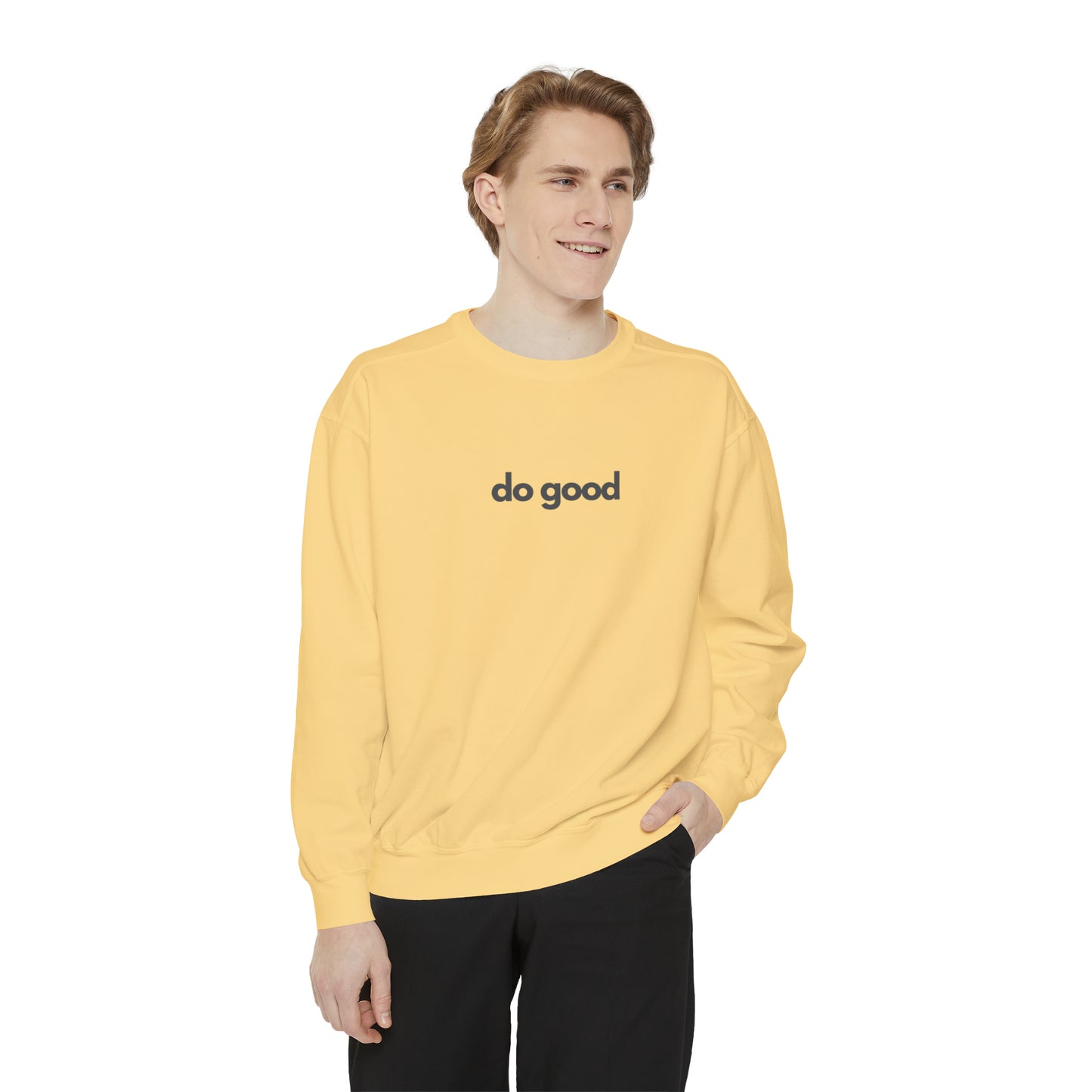 Men's 'do good' Garment-Dyed Sweatshirt