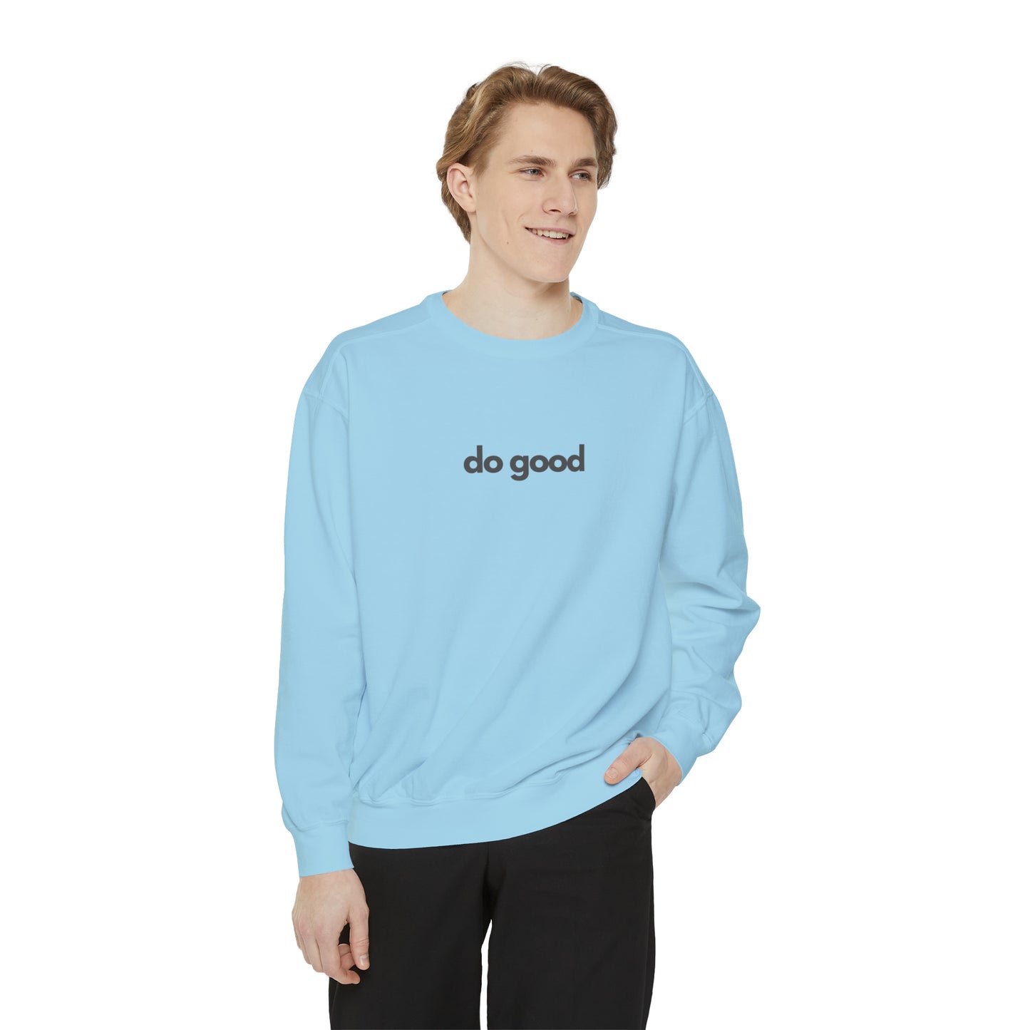 Men's 'do good' Garment-Dyed Sweatshirt