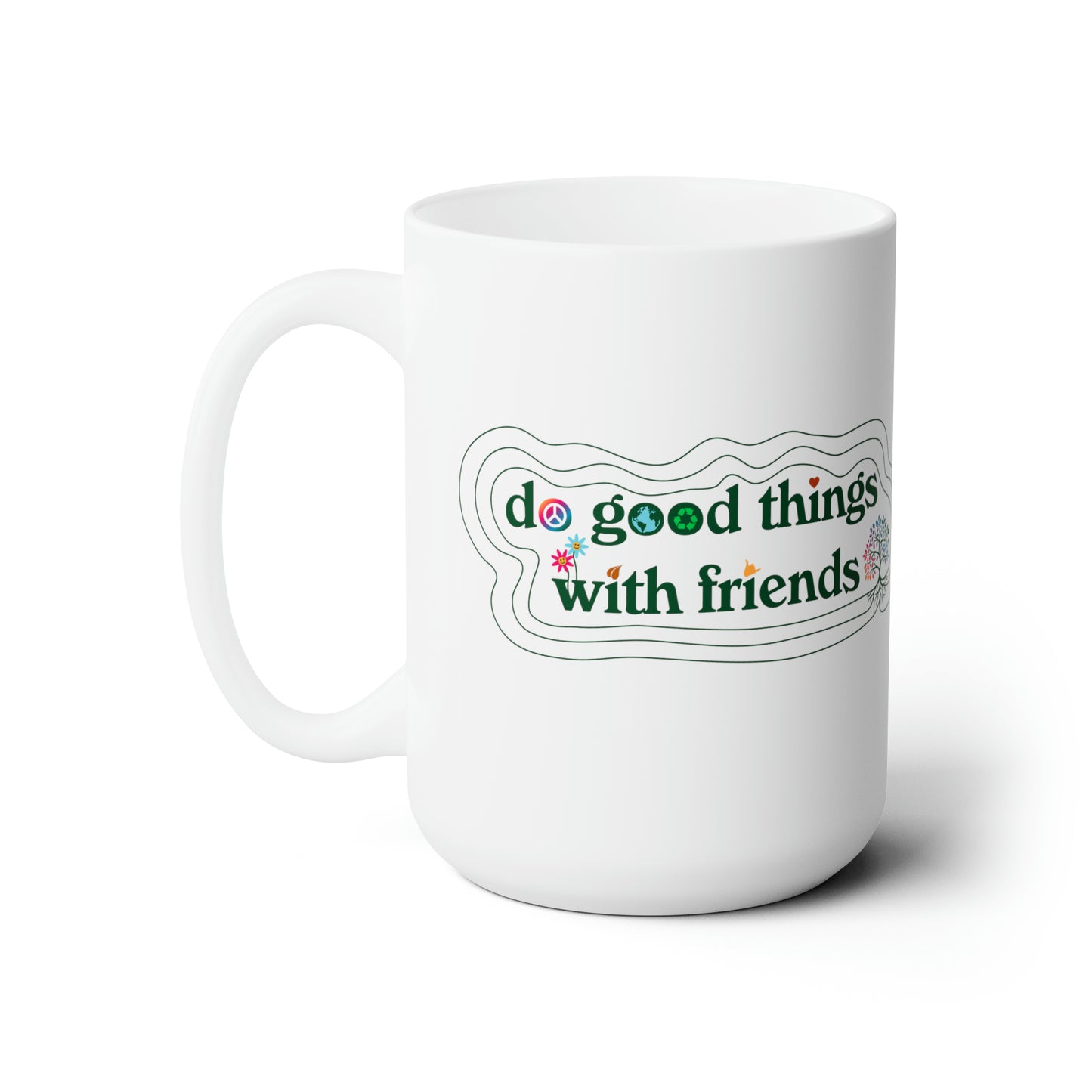 DGTWF Logo 15oz Jumbo Mug