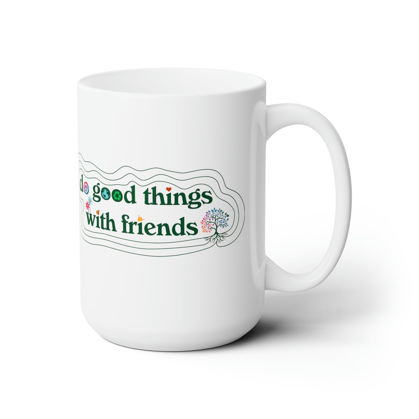 DGTWF Logo 15oz Jumbo Mug