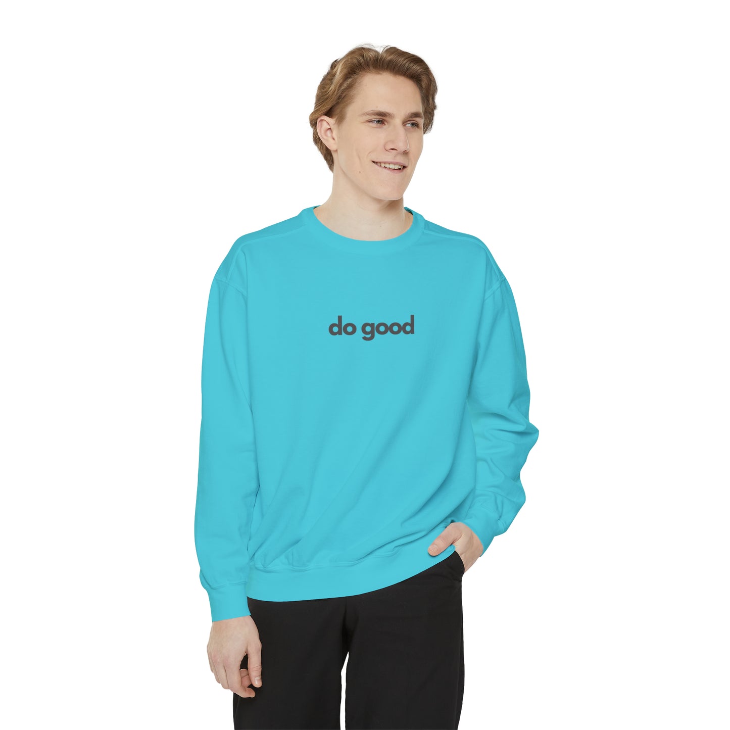 Men's 'do good' Garment-Dyed Sweatshirt