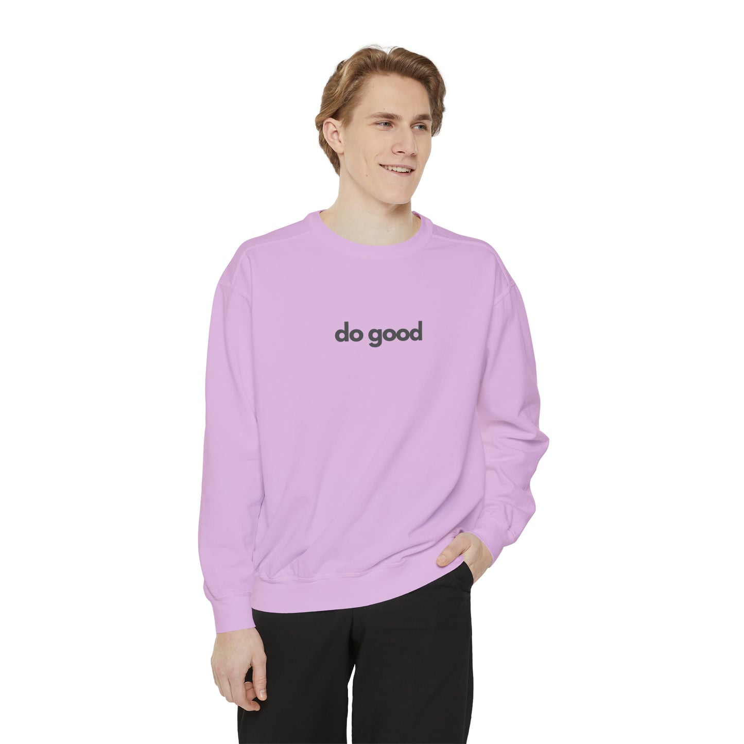 Men's 'do good' Garment-Dyed Sweatshirt