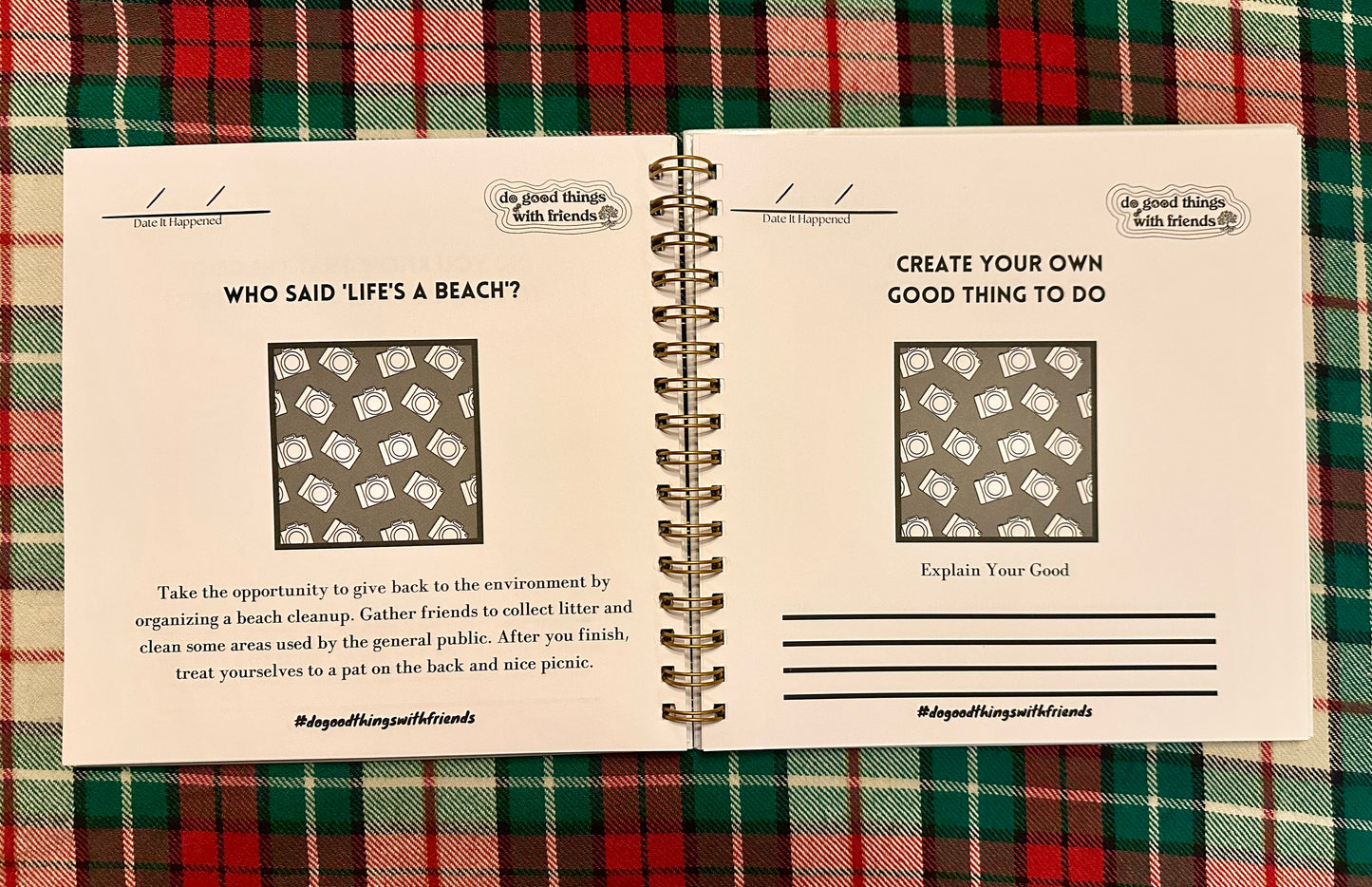 Do Good Things With Friends: An Interactive Coffee Table Photobook (Premium Hardcover)