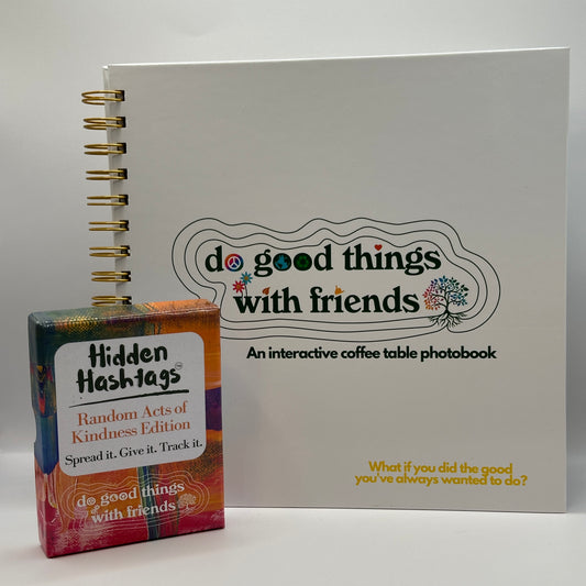 Starter Pack: Hidden Hashtags Game + Coffee Table Photobook (Premium Hardcover)